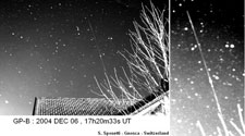 Photo of GP-B in orbit taken by Swiss
astronomer, Stefano Sposetti