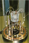Testing a single GP-B gyroscope.