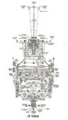 -X side view CAD drawing of the spacecraft.