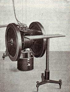 Photo of F&ouml;ppl's experiment
