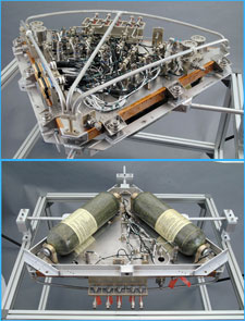 Gas Management Assembly (GMA) uses ultra-pure helium gas to spin up the gyros