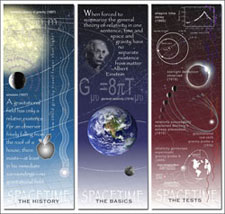 Spacetime Triptych Poster Panels&mdash;front sides.