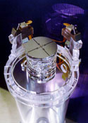 The GP-B flight telescope prior to its installation in the probe.