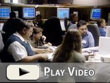 Simulation of Launch in GP-B Mission Operations Center