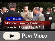 Comedy Central: The Daily Show Story on Gravity Probe B