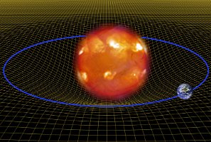 Warped_grid-sun-earth