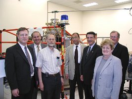 NASA visit 052301
